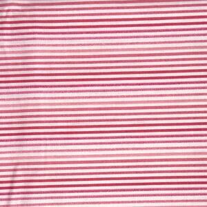 Draper James Stripe in Shades of Pink Cotton Fabric - 1/2 Yard - Valentine